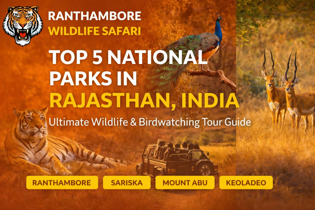 Top 5 National Parks in Rajasthan