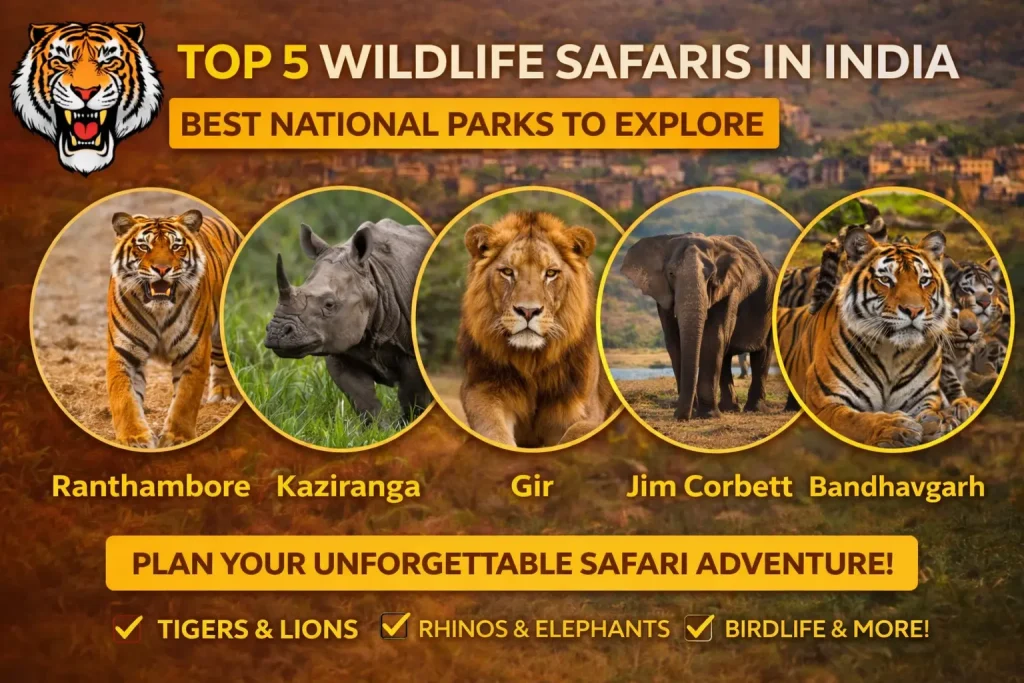 Wildlife Safaris in India